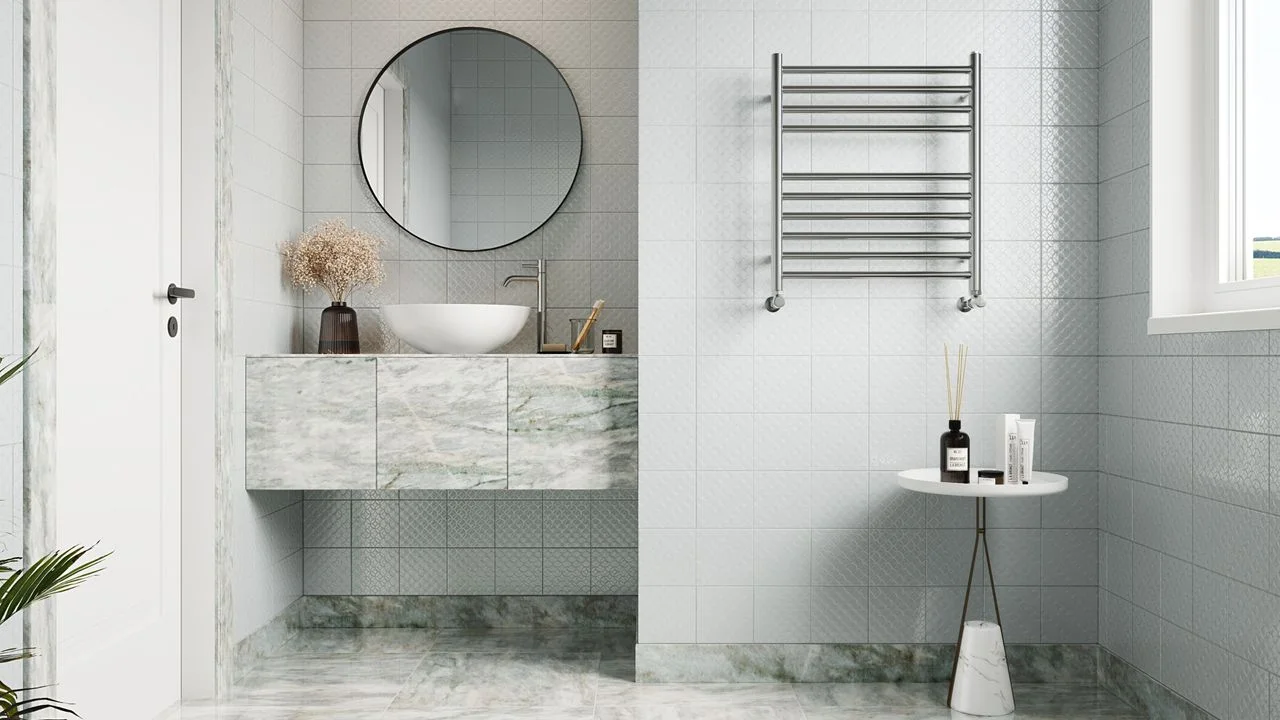 Elevate Your Bathroom Design with Timeless Gray and White Combinations