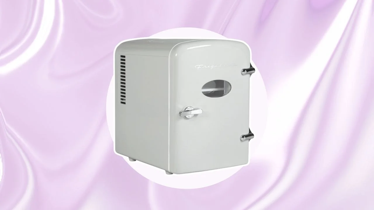 Compact Fridge Combines Style and Functionality for College Living