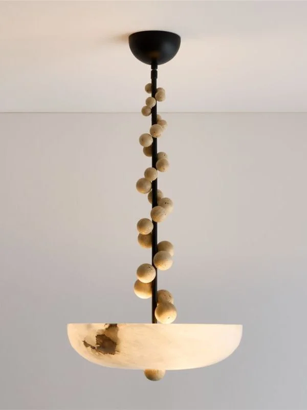 Motion Stone Pendant Light by Venus Williams