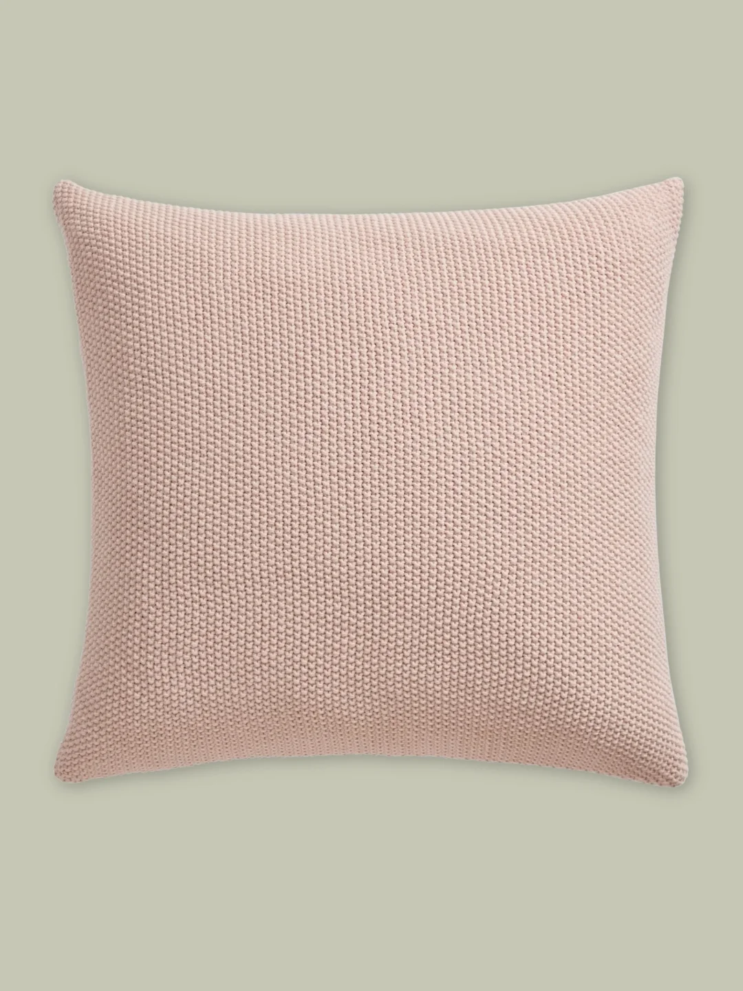 DUSK, St Ives Knit Cushion Cover - Ballet Slipper