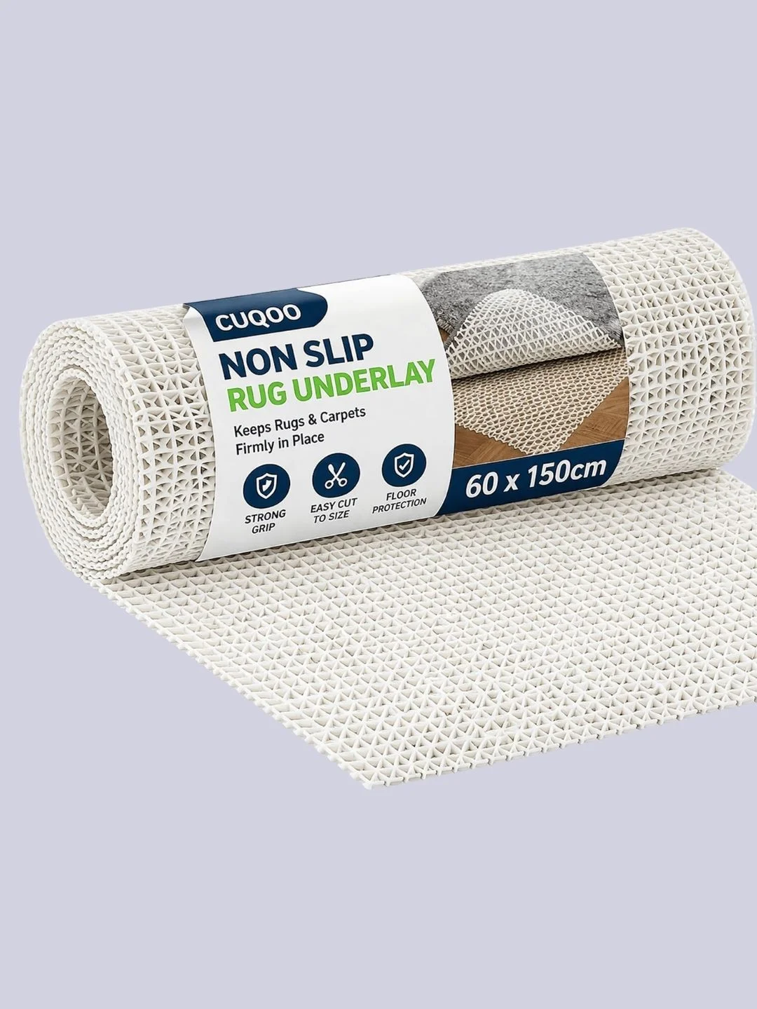 CUQOO, Non-Slip Rug Underlay, 60x150cm