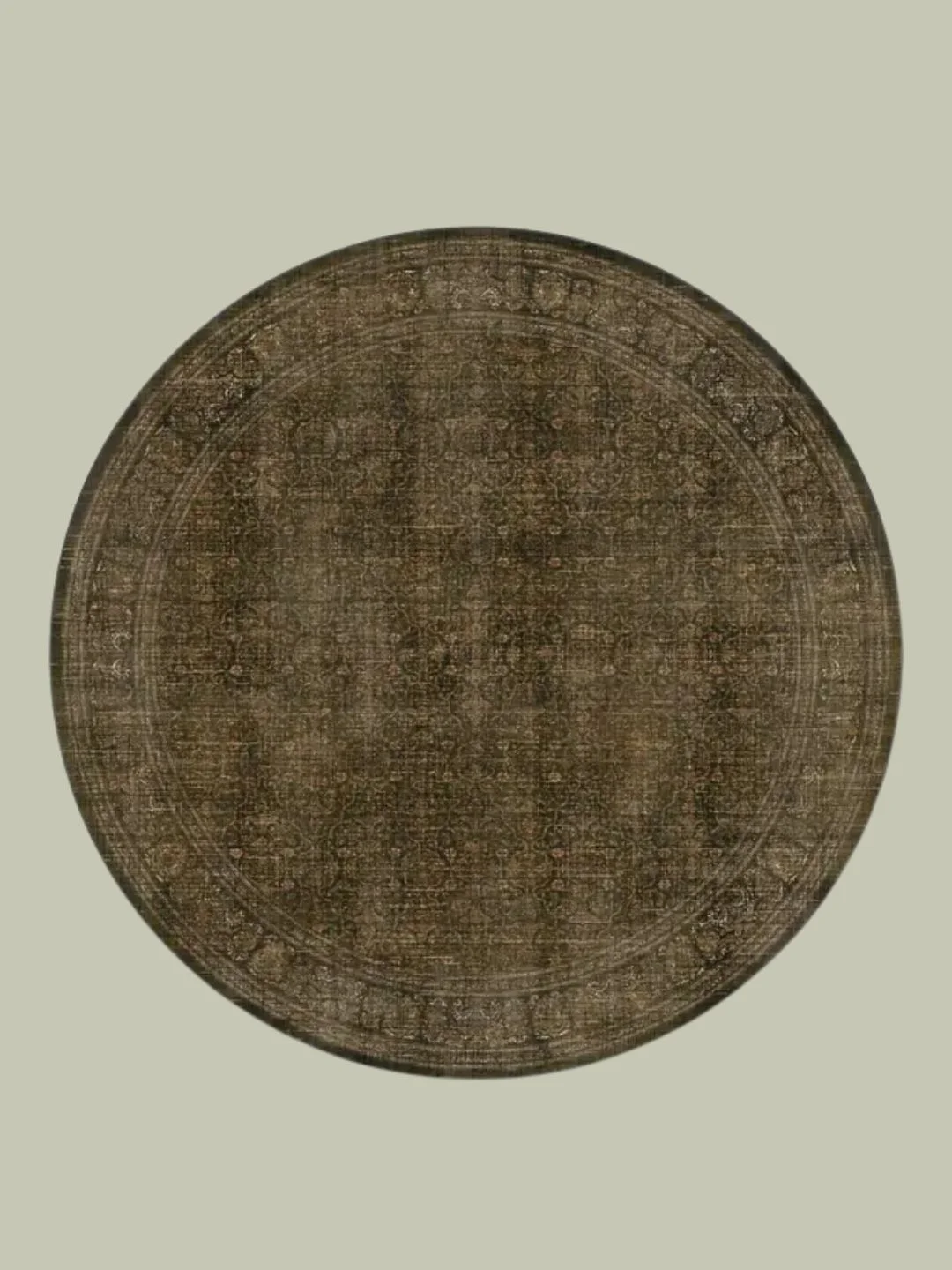 Ruggable UK, Vesper Olive Gold Tufted Rug, All-in-One