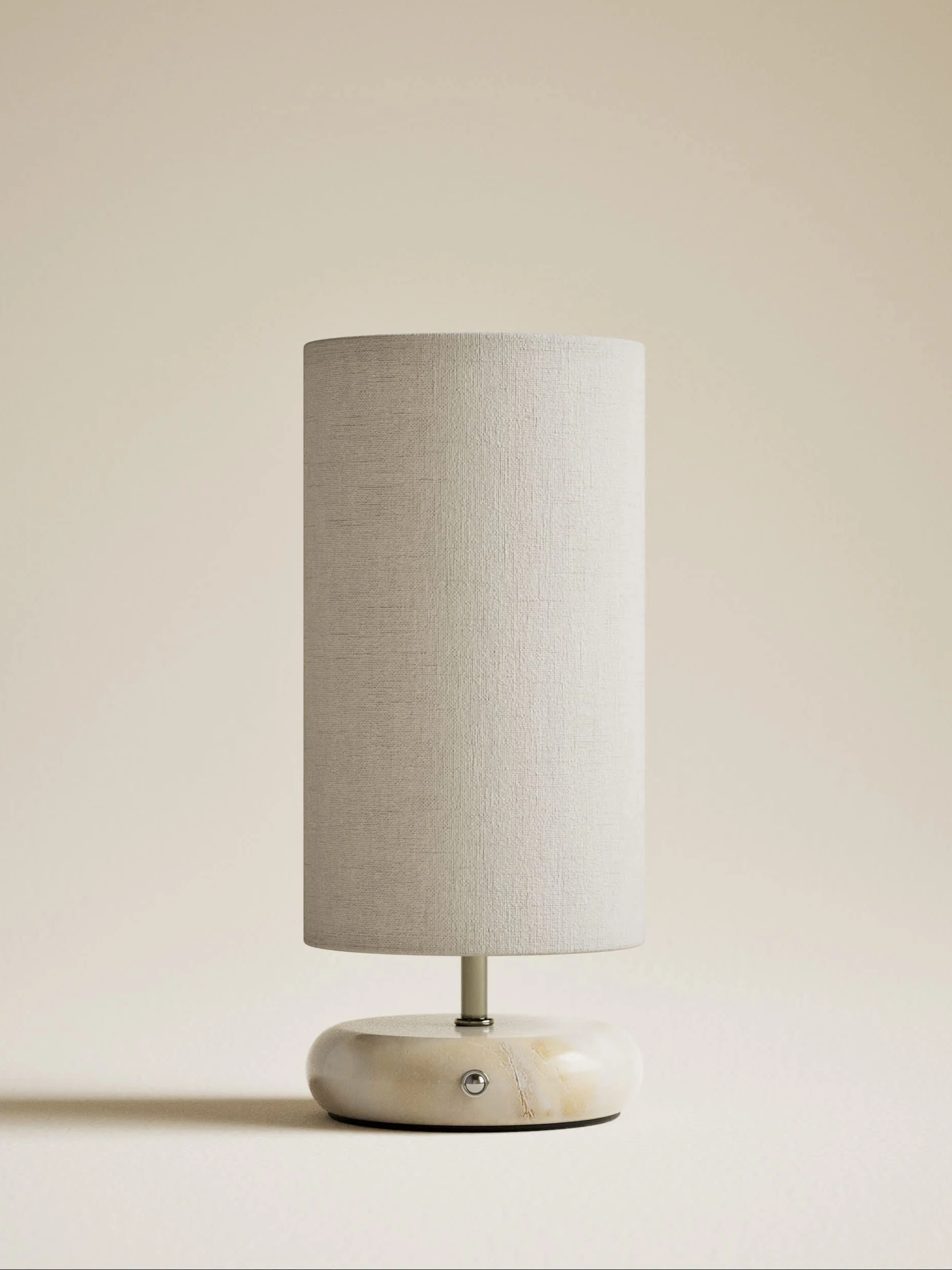 Pebble Stone Effect Rechargeable Table Lamp