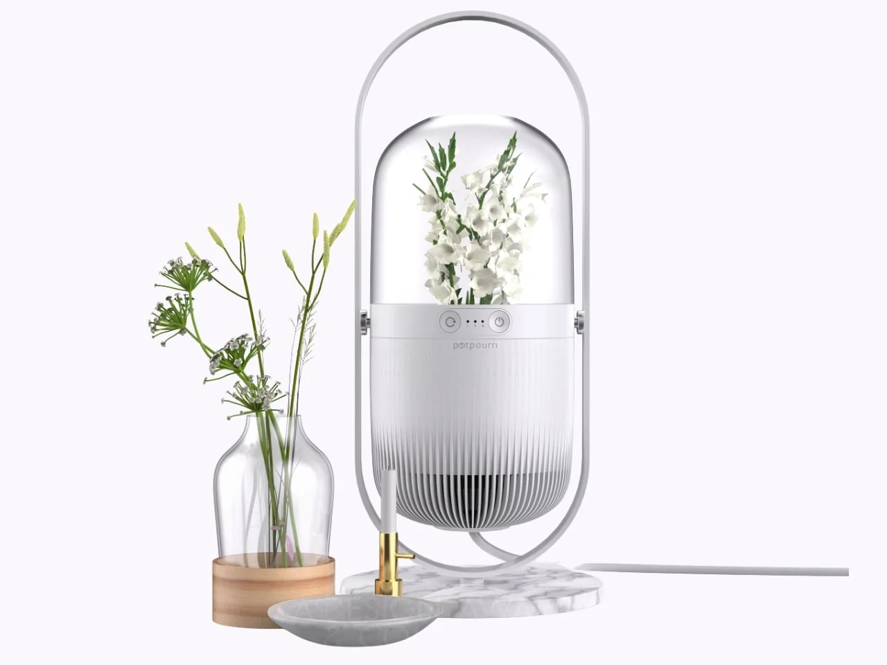 Redefining Humidification: The Potpourri By Yong Zhang Blends Function and Nature