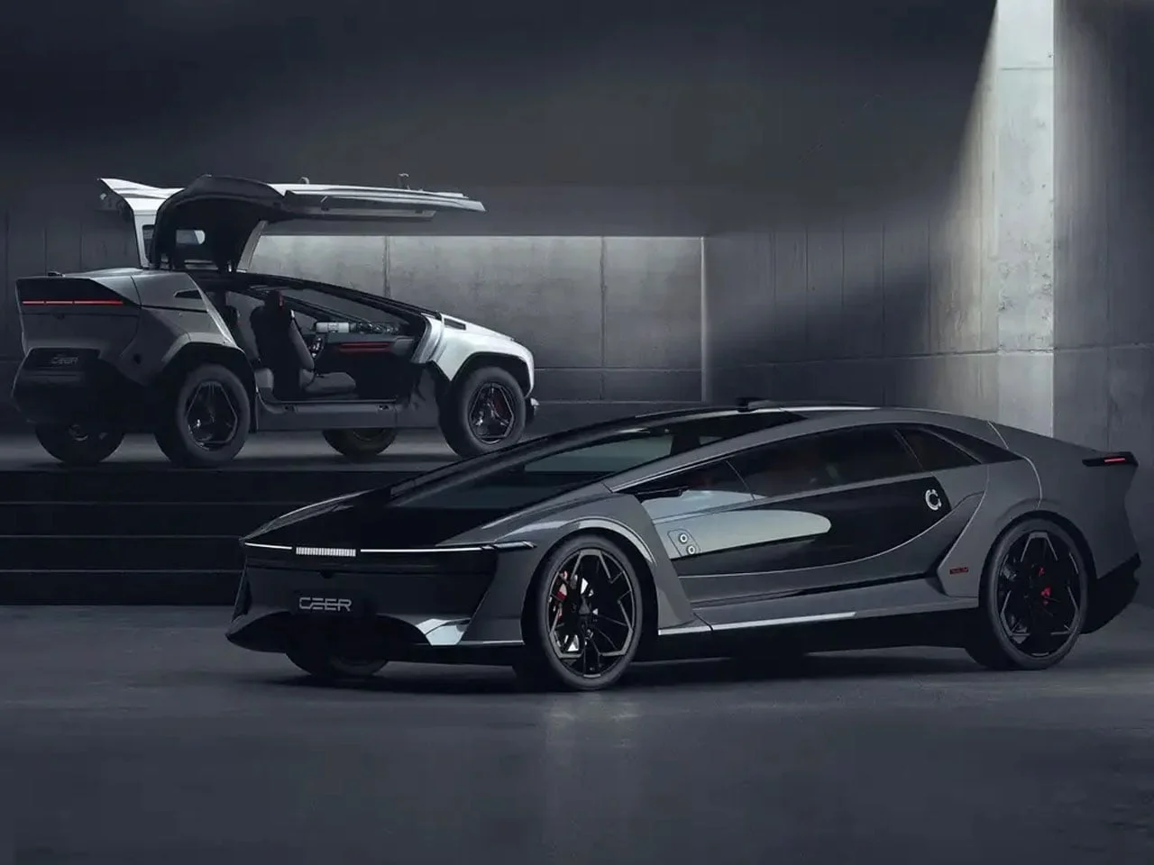 Saudi Arabia Unveils Exobot Electric Vehicles with Bold Designs and Performance