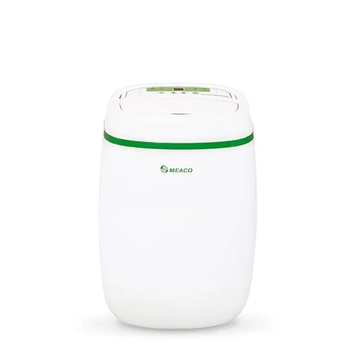 Meaco 12l Low Energy Dehumidifier and Air Purifier 2 in 1- Quiet Dehumidifier for Flats, Apartments & Small Homes - Controls Humidity & Cleans Air Year Round, Comes With Hepa Filter