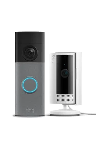 Ring Battery Video Doorbell & Ring Indoor Camera