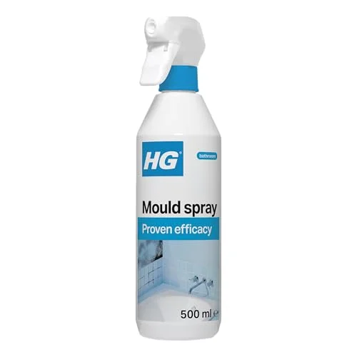 Hg Mould Remover Spray | Kills Black Mold & Mildew on Walls & Tiles | 500ml