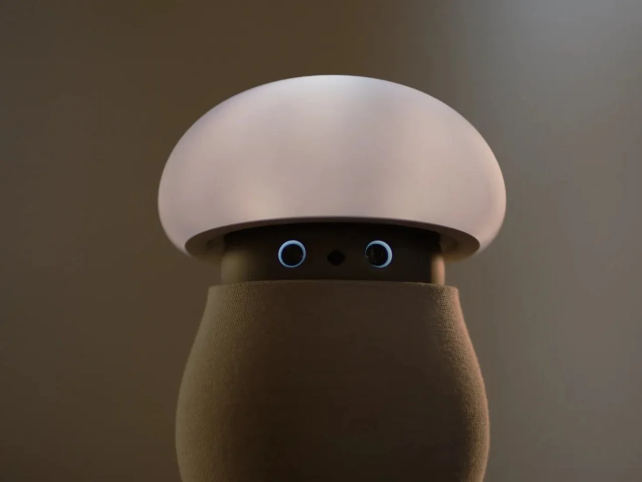 Mori the Mushroom Robot Offers Company Without Saying a Word