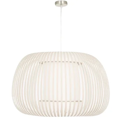white modern pendant light