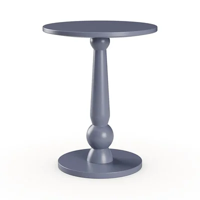 soft blue small side table