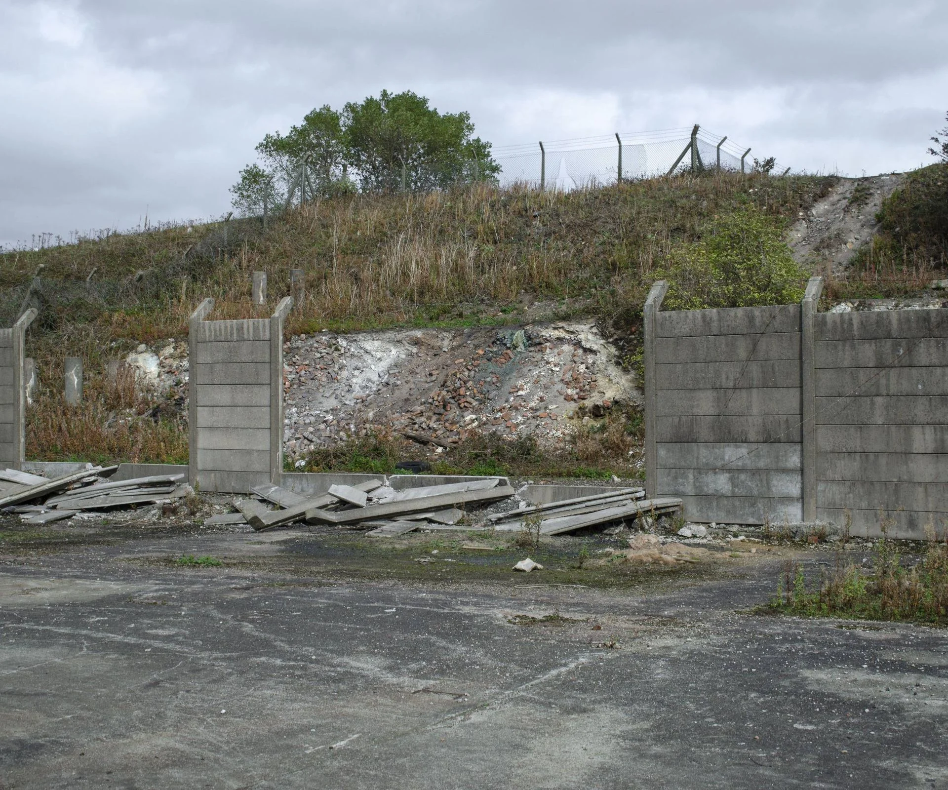 empty plot of wasteland