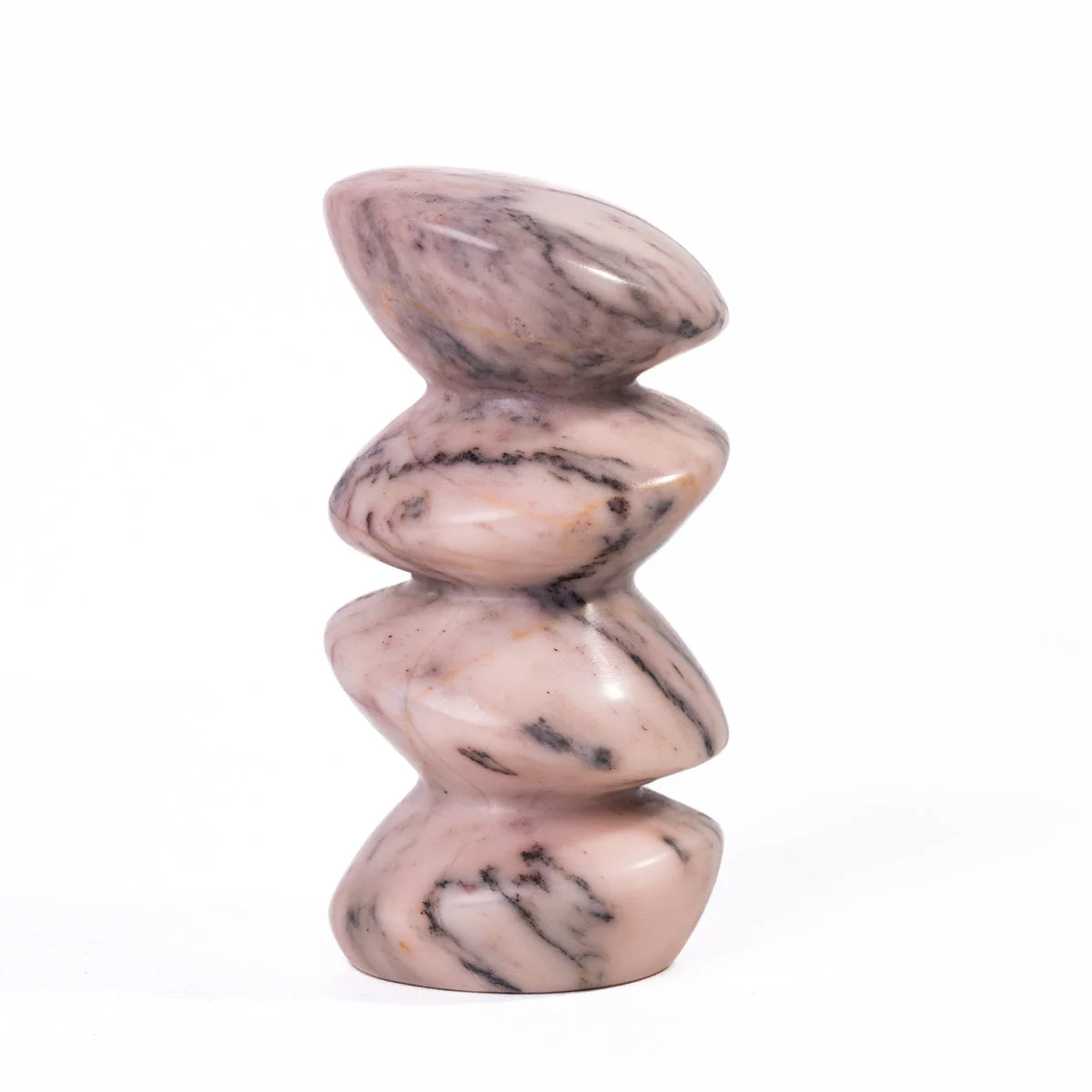 Mercer41 Marble Pink Cairn Object | Wayfair