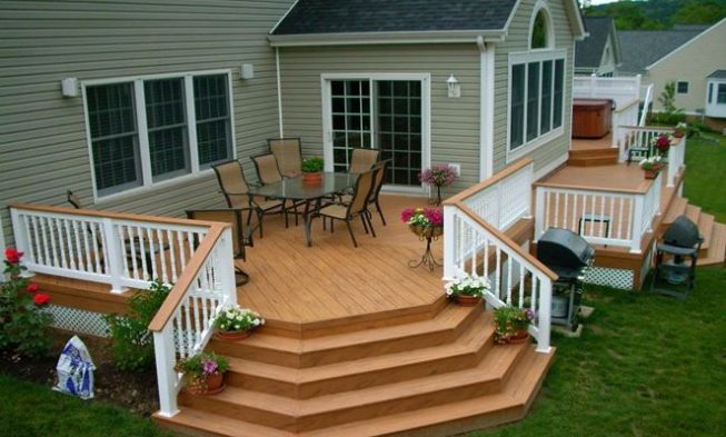 deck for backyard - GRIP ELEMENTS