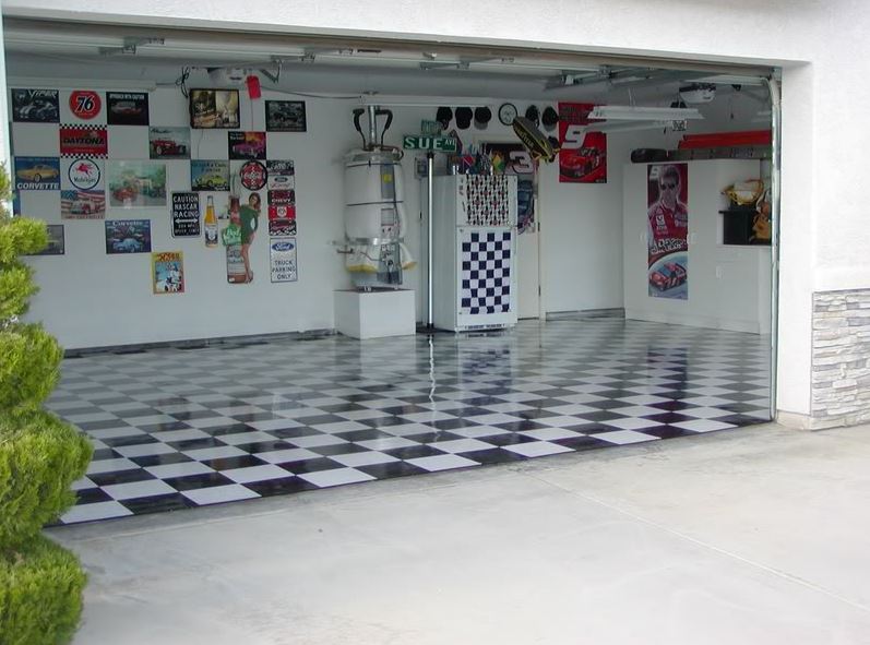 garage painted GRIP ELEMENTS