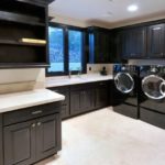 basement laundry room