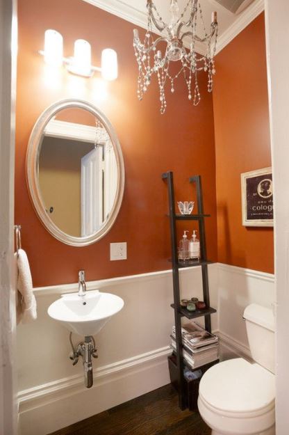 Pretty Half Bathroom Design Pretty half bath