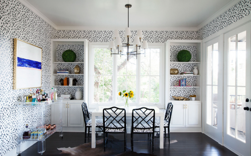 wallpaper nook ideas