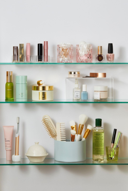 Glass Floating Shelves Idea Glass Floating Shelves