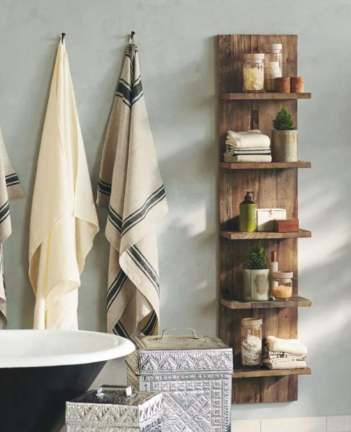 The Pallet for Bathroom Shelf The Pallet for Bathroom Shelf Ideas