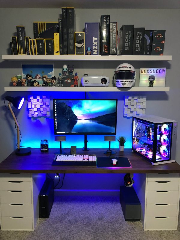 DIY Gaming Computer Desk