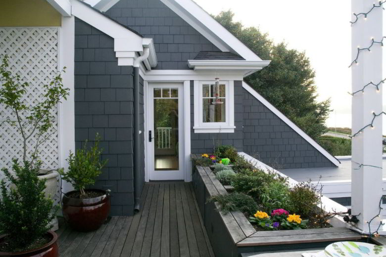 deck planter around posts ideas Best deck planter ideas