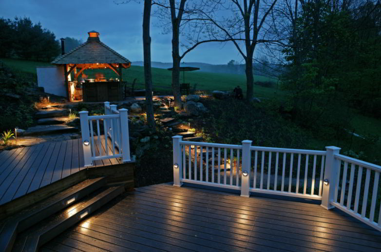 deck Rail Light Idea