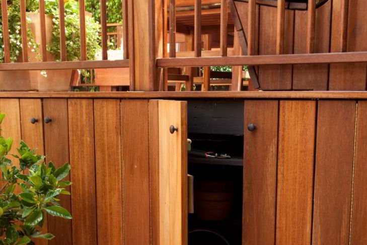 Unseen Storage Door Design