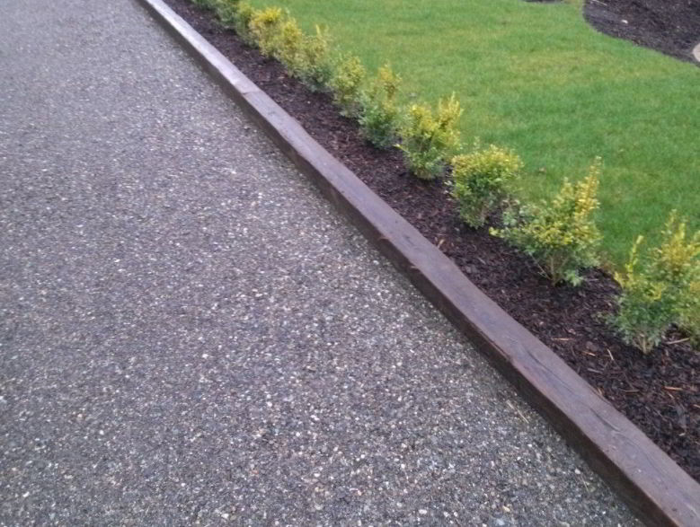 driveway edging ideas