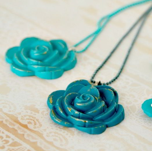 Polymer Rose Jewelry Craft