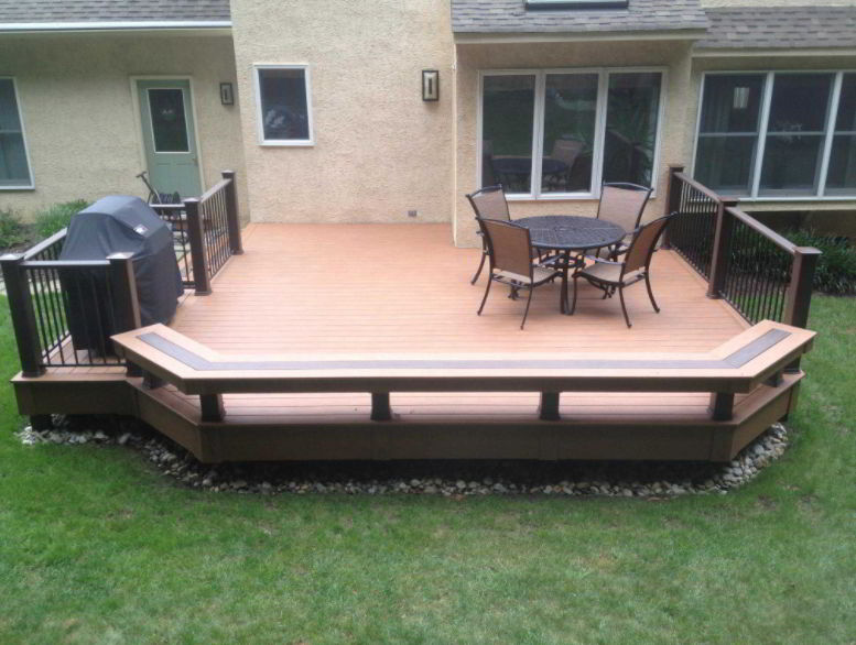 Railing Deck Seating Idea GRIP ELEMENTS