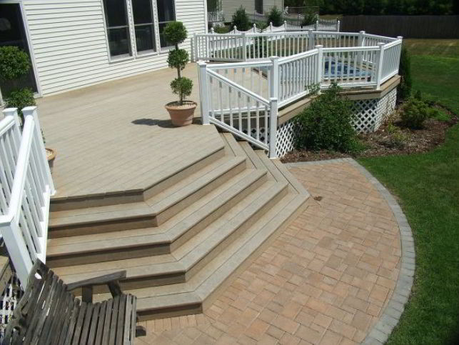 Light Brown Color for Deck Idea