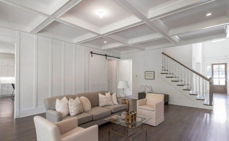 Unique Pattern of Coffered Ceiling
