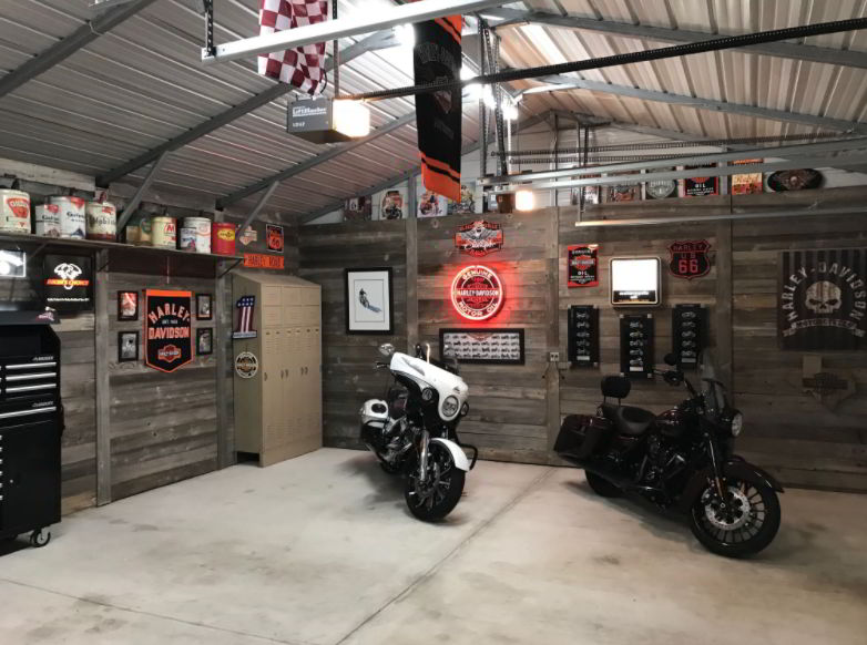 Motorcycle Garage Design