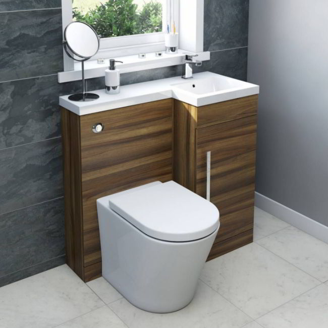 Wooden Toilet Sink Ideas