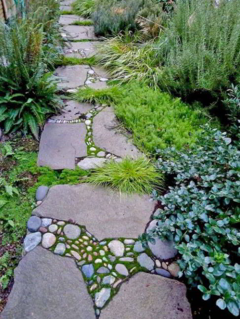 creative garden walkway ideas