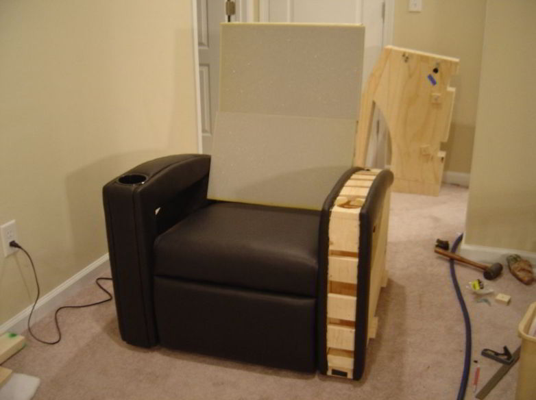 DIY Home Theater Chair