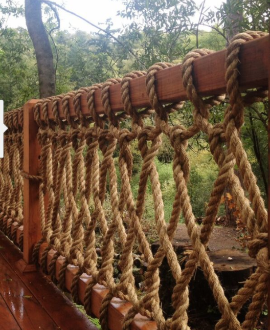 rope handrail designs