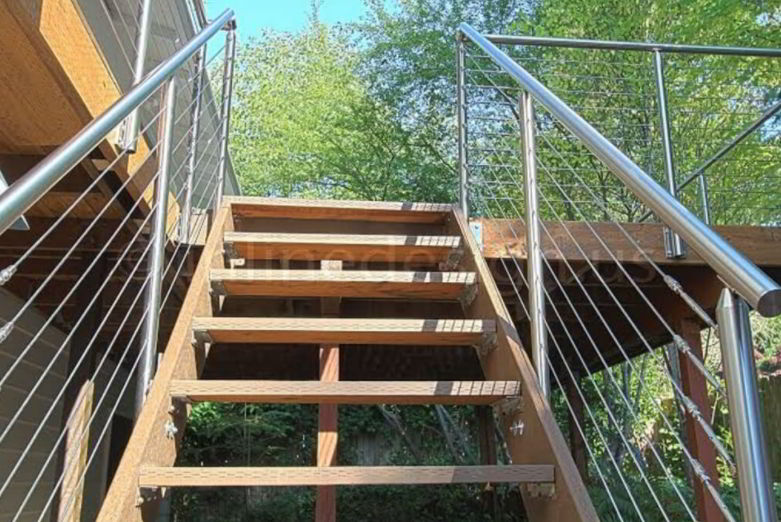 Silver Stainless Handrail