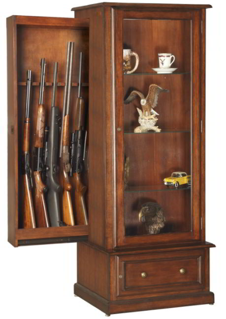 Gun Concealment Display Cabinet