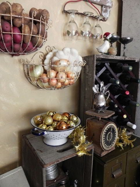 Wall Mount Onion Basket Design