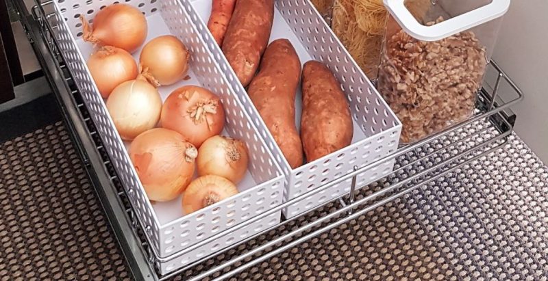 DIY onion storage ideas