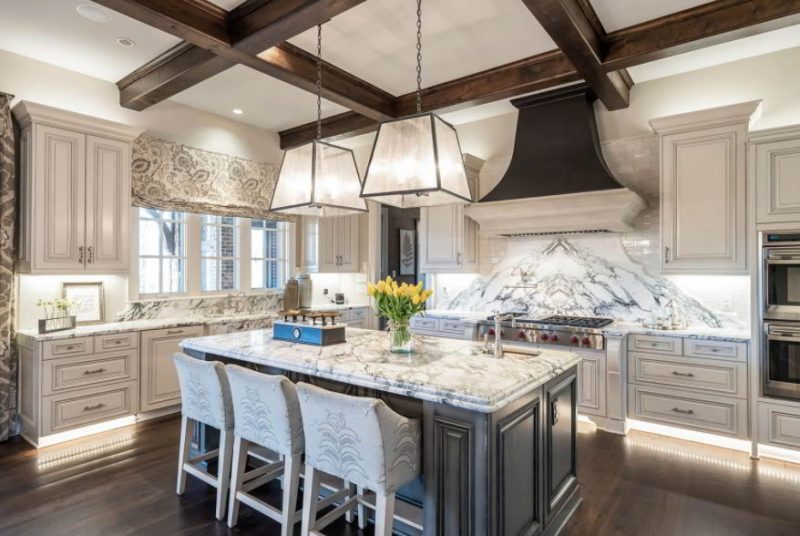 Deep Coffered Ceiling