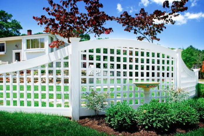 Arbor Fence Design