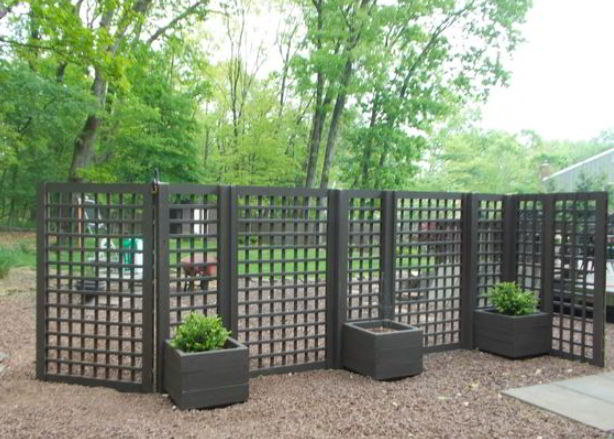 Simple Black Fence Ideas