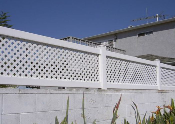 Vinyl And Concrete Blocks