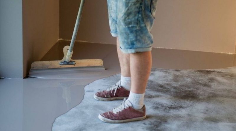 simple green to clean epoxy floor