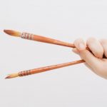 how to clean acrylic paint brushes