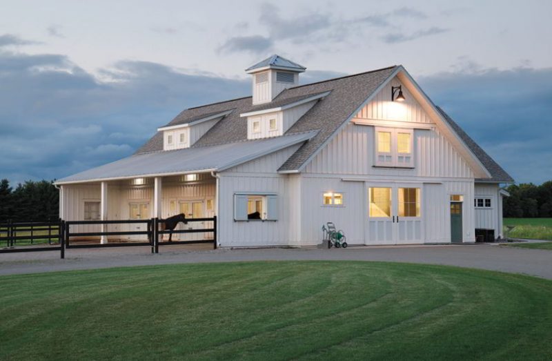 Metal buildings with living quarters
