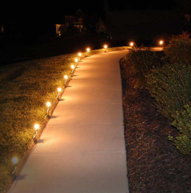 Battery life of the lights